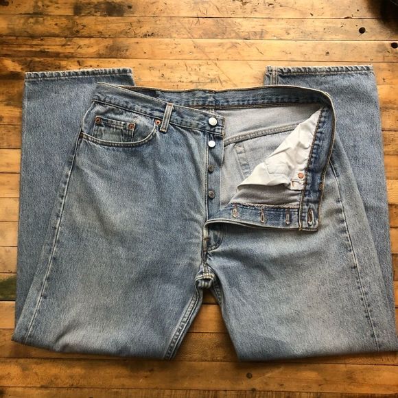 Levi's Other - Levi’s 90’s Vintage 501 High Rise Button Fly 38x30